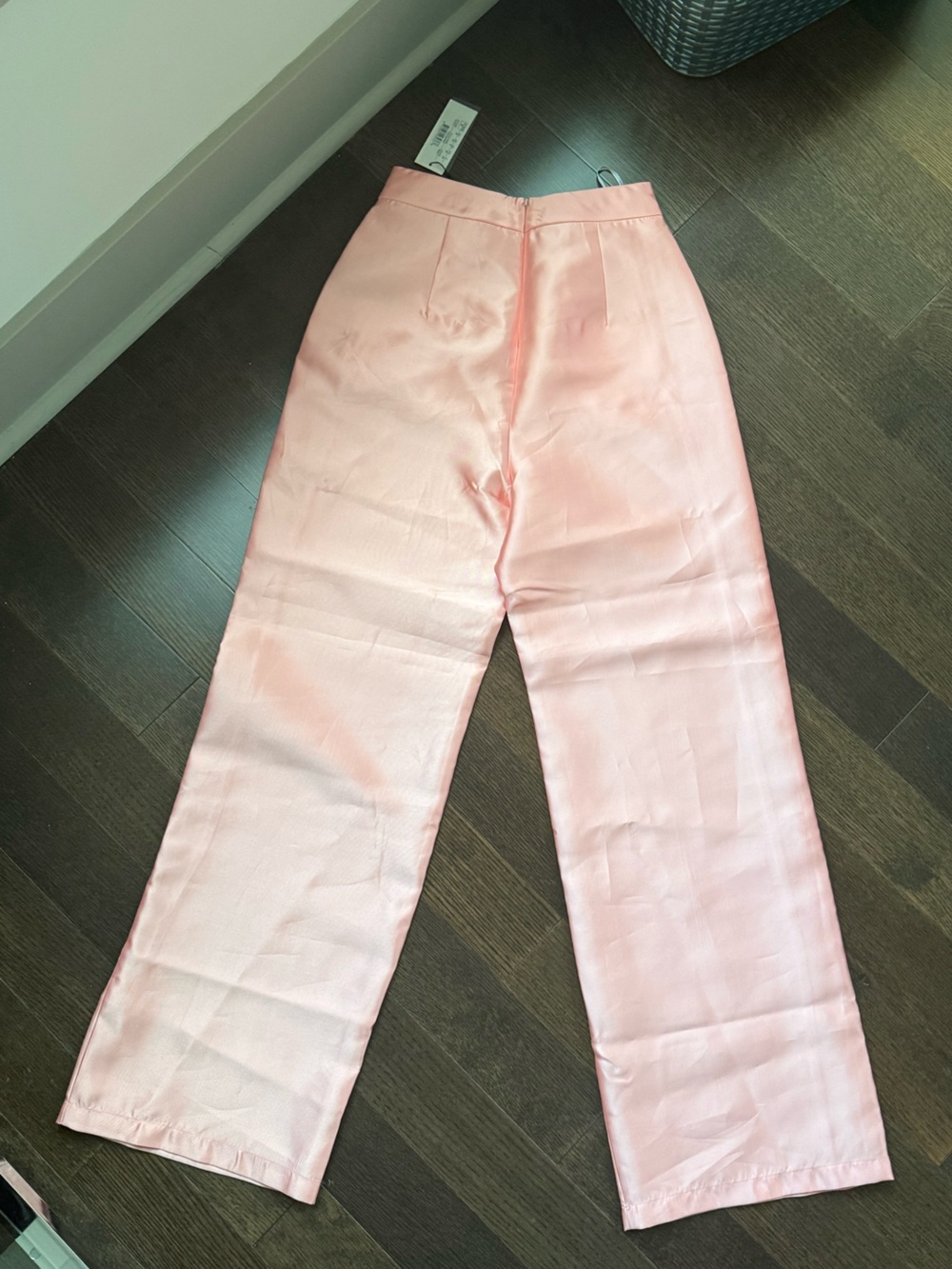 Andrea Iyamah Vasi High Waist Pants in Peach - Picture 7 of 12
